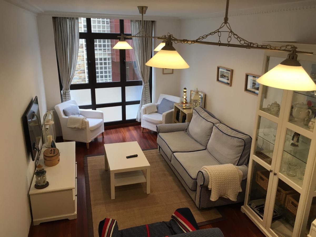 Casa Minor Apartment Luarca Bagian luar foto